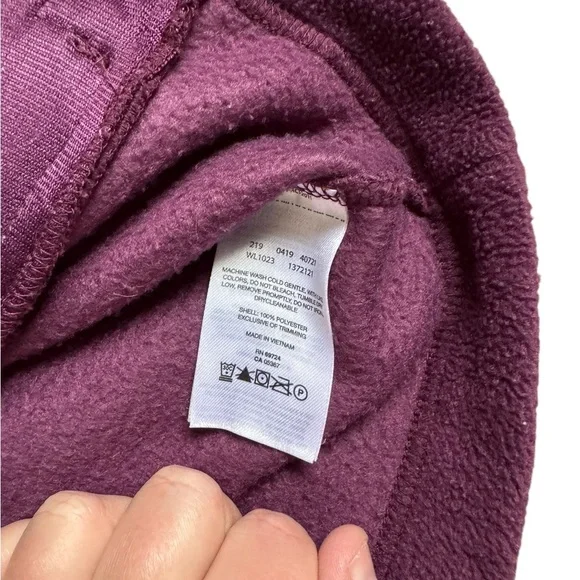 Columbia Fleece Full Zip vest purple small - Picture 5 of 5